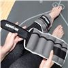 Image 1 : 1 Box of Henkelion 3LB Adjustable Ankle Weights (2PCs Included in Box/6LB Total) - Grey - New
