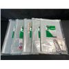Image 1 : 5 Packs of Clear Cellophane Storage Bags (12” x 17”) - 25PCS Each - Great for Craf