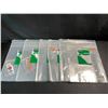 Image 1 : 6 Packs of Clear Cellophane Storage Bags (9” x 12”) - 25PCS Each - Great for Craft
