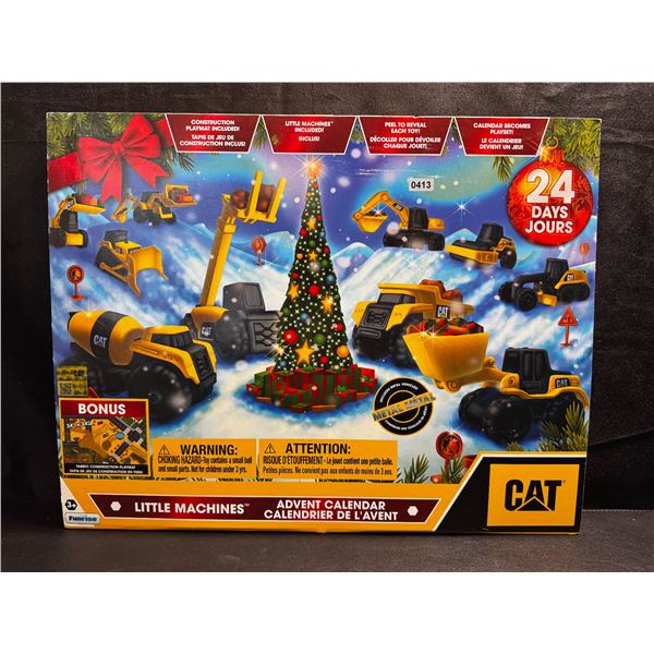 1 CAT Little Machines 24 Days Advent Calendar - New