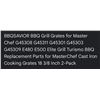Image 2 : 1 Set of BBQ Saviour Grilling Grates for Master Chef Series Grill - New