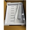 Image 3 : 1 White Slide Out Expandable Pantry Storage Drawer - New