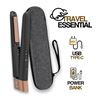 Image 1 : 1 SupSilk On-The-Go Portable Hair Straightener and Power Bank with Case - New