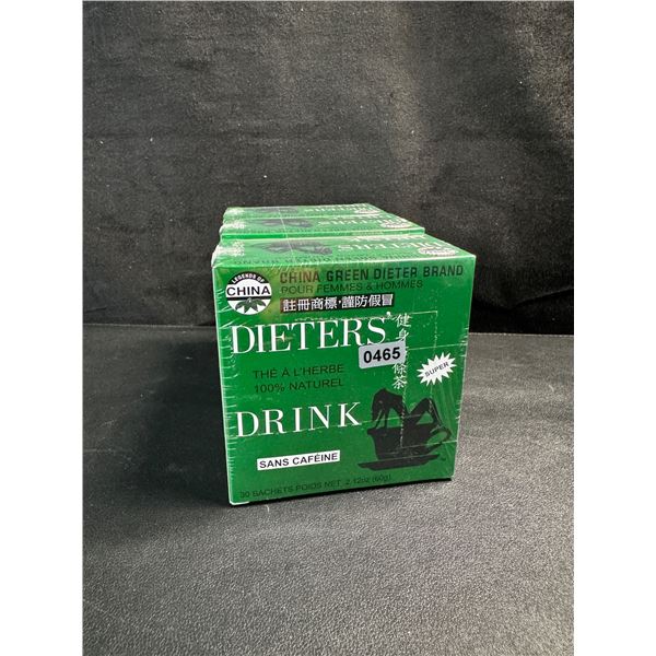 1 3-Pack of Uncle Lees Tea China Green Dieter Natural Herbal Tea - New