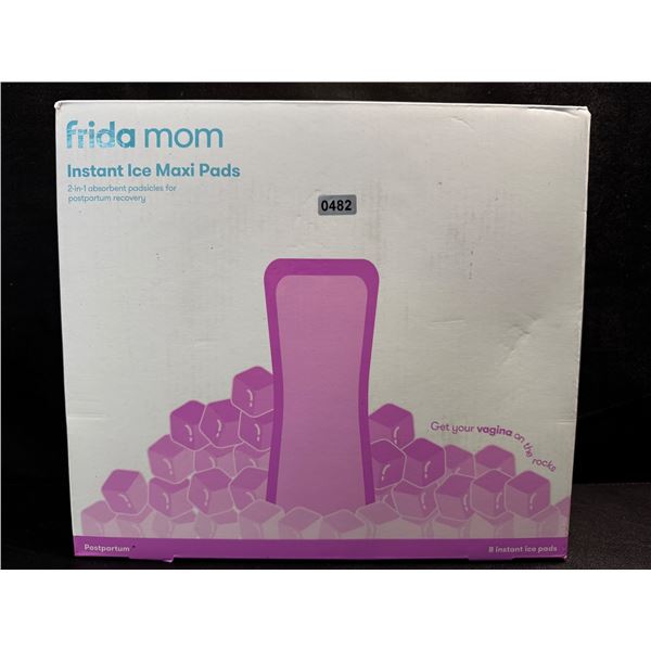 1 Box of Frida Mom Instant Ice Maxi Pads 2-in-1 Padsicles for Postpartum - New