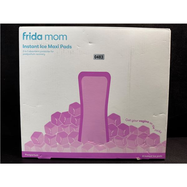 1 Box of Frida Mom Instant Ice Maxi Pads 2-in-1 Padsicles for Postpartum - New