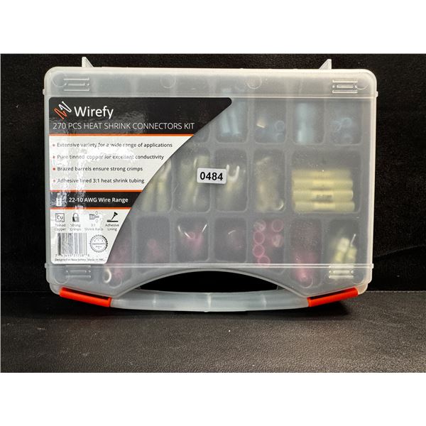 1 Wirefy 270PC Heat Shrink Electrical Connector Set - New