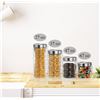 Image 3 : 1 Box of 4PCS Glass Storage Kitchen Pantry Jars 27/37/47/67oz Sizes - New