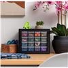 Image 2 : 1 16 Drawer IRIS USA Hardware Storage Organizer - New