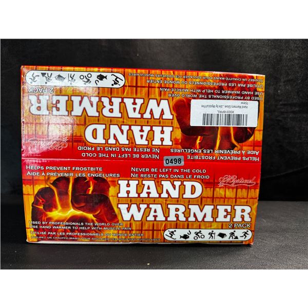 1 Box of 40 Pairs of Air Activated Heat Packs/Hand Warmers - New