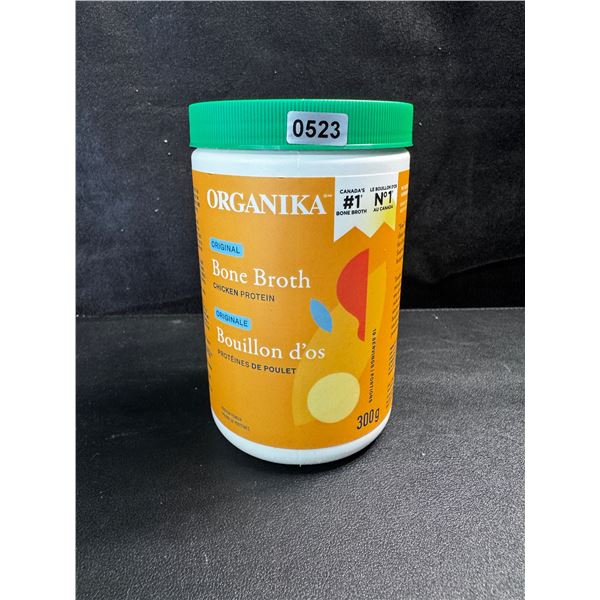 1 Bottle of Organika Original Chicken Protein Bone Broth - New