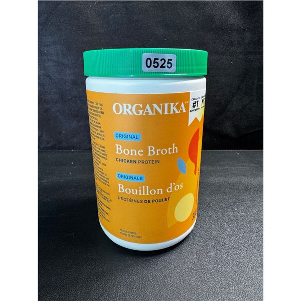1 Bottle of Organika Original Chicken Protein Bone Broth - New