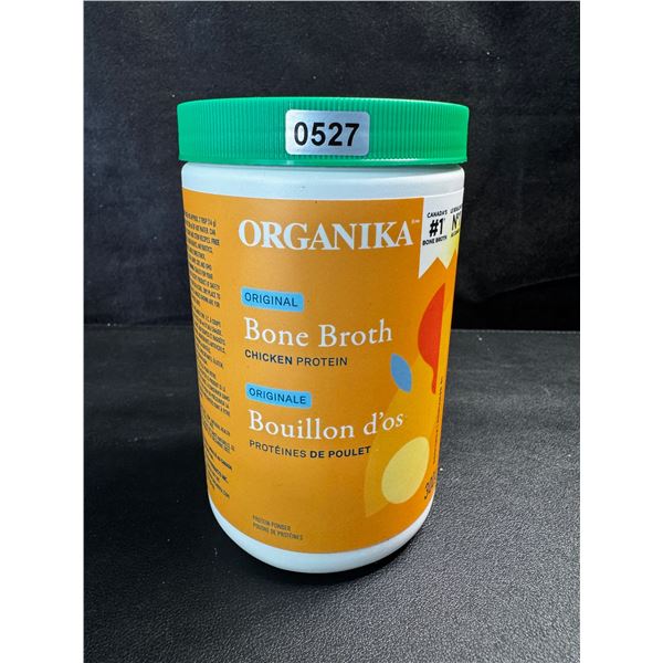 1 Bottle of Organika Original Chicken Protein Bone Broth - New