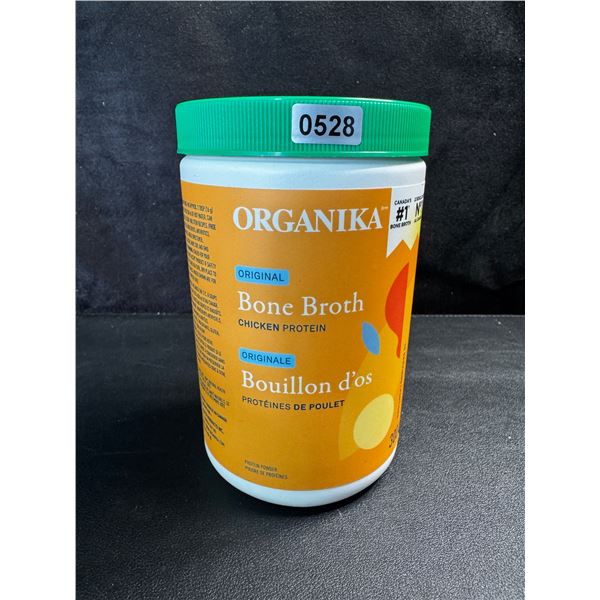 1 Bottle of Organika Original Chicken Protein Bone Broth - New