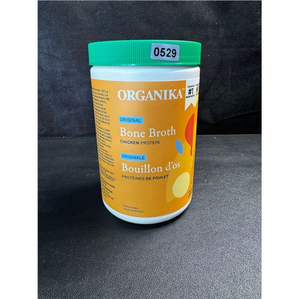 1 Bottle of Organika Original Chicken Protein Bone Broth - New