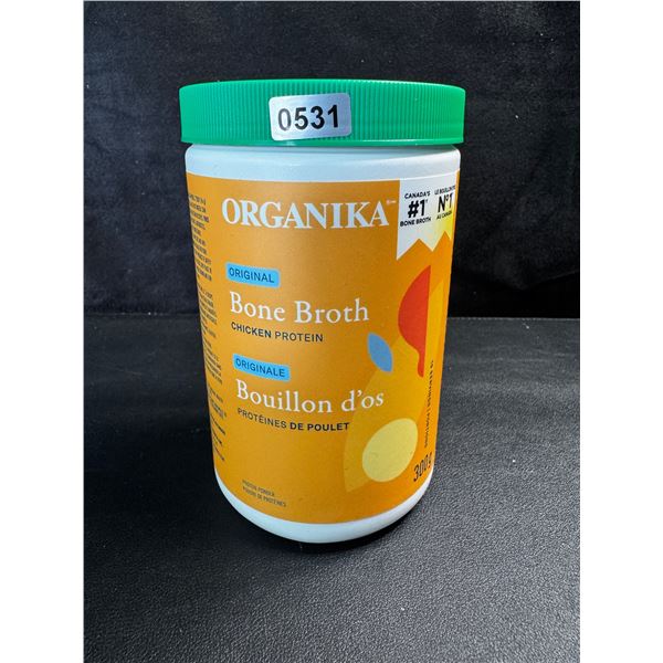 1 Bottle of Organika Original Chicken Protein Bone Broth - New