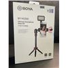 Image 2 : 1 BOYA BY-VG350 Ultimate Smartphone Video Kit - Great for Vlogging, Video Making, etc. - Brand New!