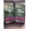 Image 1 : 2 Bags of Starbucks French Roast Dark Roast Ground Arabica Coffee - 340g Each - New