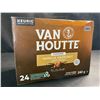 Image 1 : 1 Box of Van Houtte Vanilla Hazelnut Light Roast Keurig K-Cup Pods - 24 Pods/240g - New