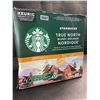Image 1 : 1 Box of Starbucks True North Blend Blonde Roast Keurig K-Cup Pods - 44 Pods (BB: SE 08/2025)