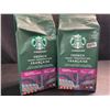 Image 1 : 2 Bags of Starbucks French Roast Dark Roast Ground Arabica Coffee - 340g Each - New