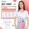 Image 5 : Pack of 4 Women's Short Sleeve T-Shirts for Sublimation/Custom Shirt Printing - Size Small - New