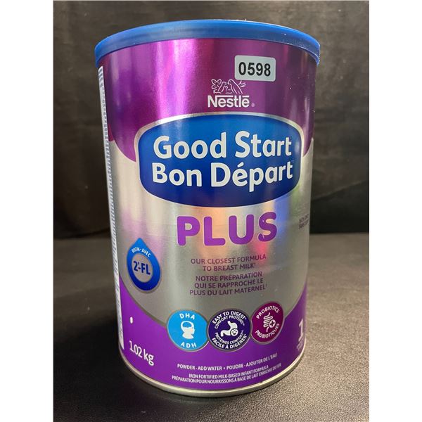 1 Can of Nestle Good Start Plus Baby Formula - 1.02kg (Stage 1/0+ Months) - Exp: AL/13/2025