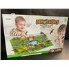 Image 1 : 1 Arkmiido Dinosaur Scene Toy Play Set (For Ages 3+) - Dino Figures/Mat Included - Brand New