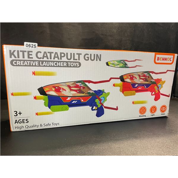 1 Kite Catapult Gun Creative Toy Launcher Play Set (Ages 3+) - Brand New