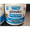 Image 2 : 2 Vetnique Labs Glandex Anal Gland Soft Chews for Dogs - Peanut Butter Flavor - 60 Soft Chews Each