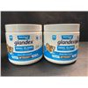 Image 1 : 2 Vetnique Labs Glandex Anal Gland Soft Chews for Dogs - Peanut Butter Flavor - 60 Soft Chews Each