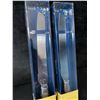Image 2 : 2 Red-Hit 13-Inch Ultra-Sharp Serrated Bread Knives - Brand New