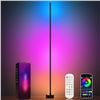 Image 1 : 1 Smart RGB LED Floor Lamp with App & Remote Control + Music Sync Function - New Sealed!