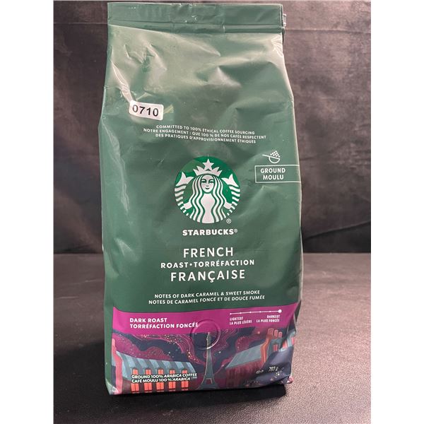 1 Bag of Starbucks French Dark Roast Ground Arabica Coffee - 793g - New