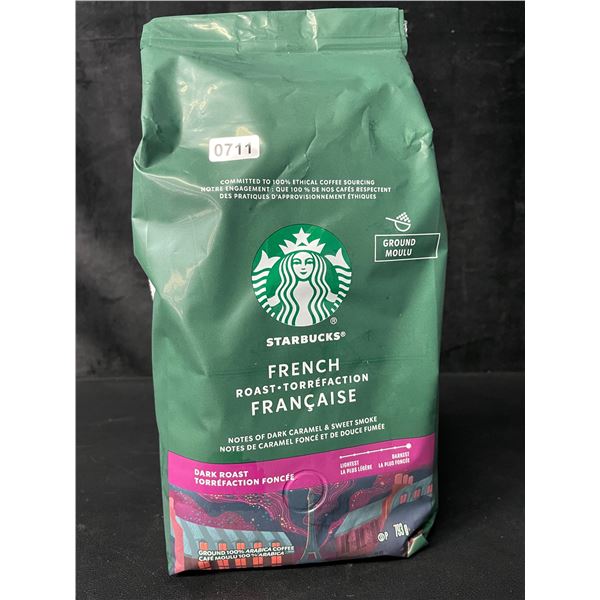 1 Bag of Starbucks French Dark Roast Ground Arabica Coffee - 793g - New