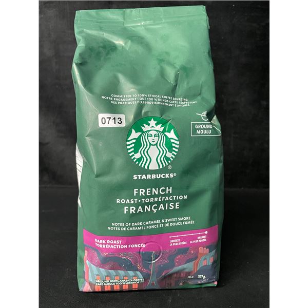 1 Bag of Starbucks French Dark Roast Ground Arabica Coffee - 793g - New