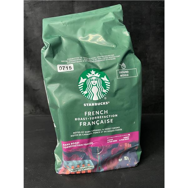 1 Bag of Starbucks French Dark Roast Ground Arabica Coffee - 793g - New