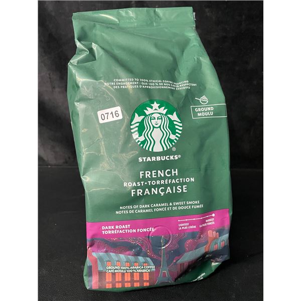 1 Bag of Starbucks French Dark Roast Ground Arabica Coffee - 793g - New