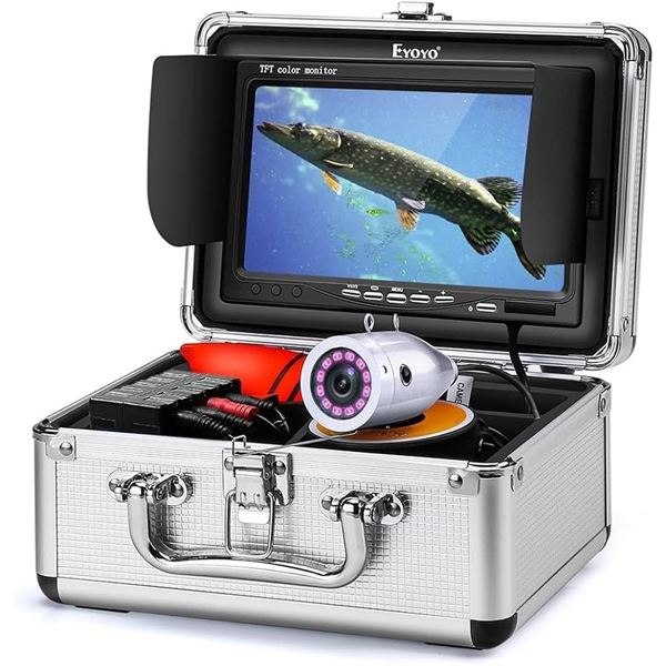1 Eyoyo Underwater Fishing Camera (Model: EF07) w/ 7-Inch Colour Screen - BRAND NEW!
