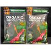 Image 3 : 2 Bags of Premium Herbs Organic Hibiscus Herbal Tea - 120 Tea Bags Each - New (Exp: 02/2026)