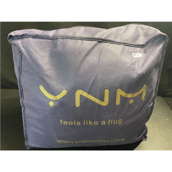 1 YNM Weighted Blanket for Adults - 15lbs - Teal Colour