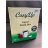 Image 1 : 1 Box of CozyUp Apple Green Tea Keurig K-Cup Pods - 36 Pods - BB: NOV/2025 - New