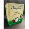 Image 1 : 1 Box of CozyUp Apple Green Tea Keurig K-Cup Pods - 36 Pods - BB: NOV/2025 - New