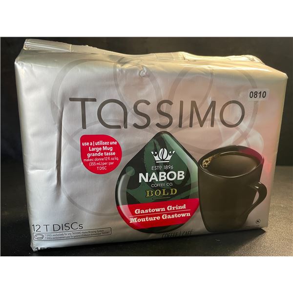 1 Pack of Tassimo Nabob Bold Gastown Grind Coffee Single Serve T-Discs; 12 T Discs - BB NOV 2025