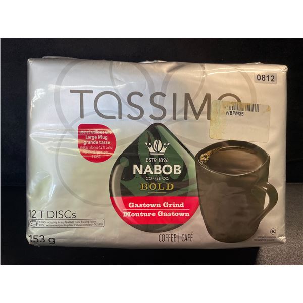 1 Pack of Tassimo Nabob Bold Gastown Grind Coffee Single Serve T-Discs; 12 T Discs - BB NOV 2025
