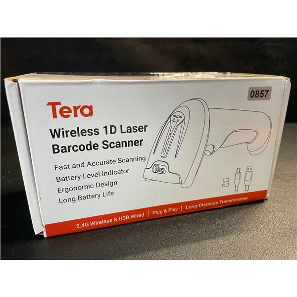 1 Tera Wireless 1D Laser Barcode Scanner (Model: 5100) - Plug & Play - New