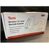 Image 1 : 1 Tera Wireless 1D Laser Barcode Scanner (Model: 5100) - Plug & Play - New