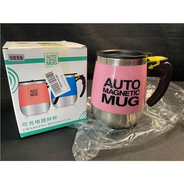 1 Auto-Stirring Mixing Mug/Cup; Press Button for Automatic Stirring of Drinks! - Brand New