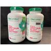 Image 1 : 2 Organika Full Spectrum Plant Enzymes; Helps Break Down Cards/Fat/Protein/Dairy - 260 Vcaps Each