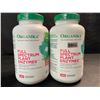 Image 1 : 2 Organika Full Spectrum Plant Enzymes; Helps Break Down Cards/Fat/Protein/Dairy - 260 Vcaps Each
